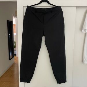 Uniqlo Black Tapered Stretch Pants